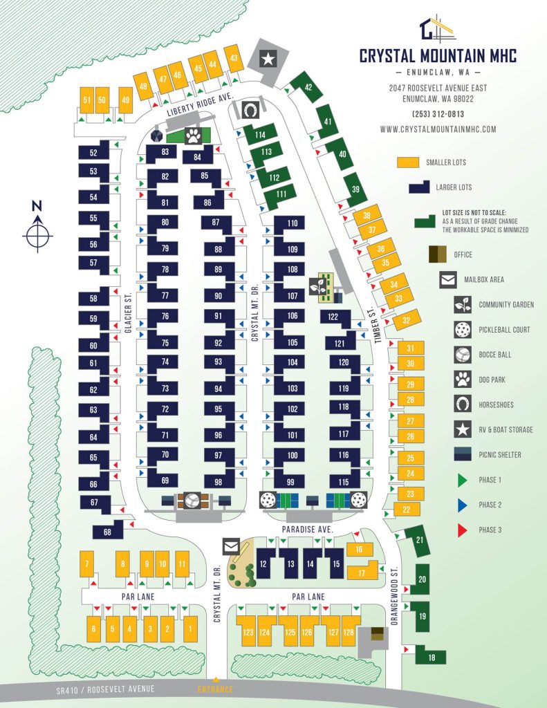 Crystal Mountain Map